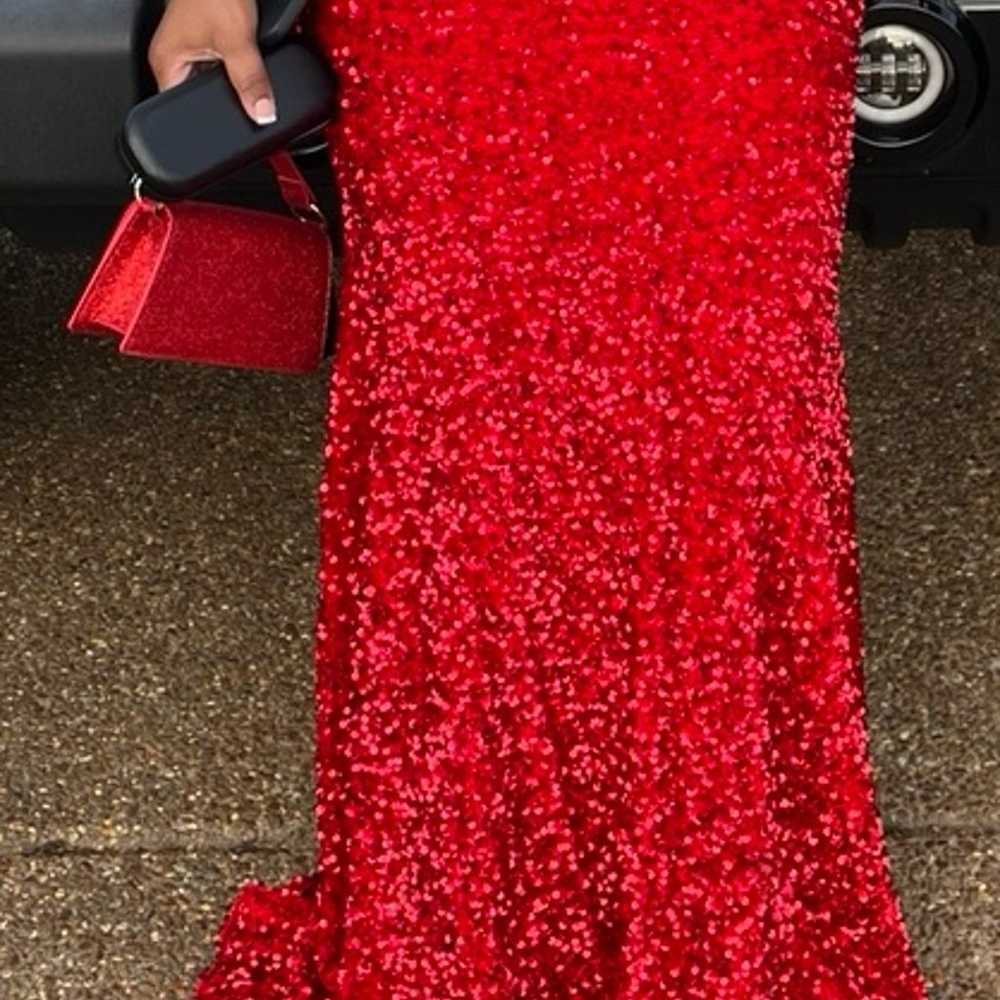 Red Prom Dress - image 6