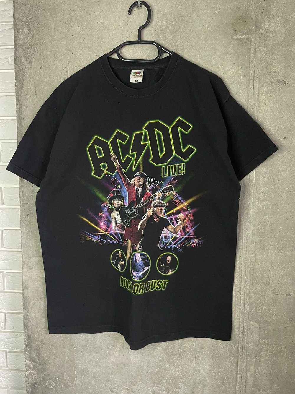 Band Tees × Rock Tees × Streetwear AC/DC Rock Or … - image 5