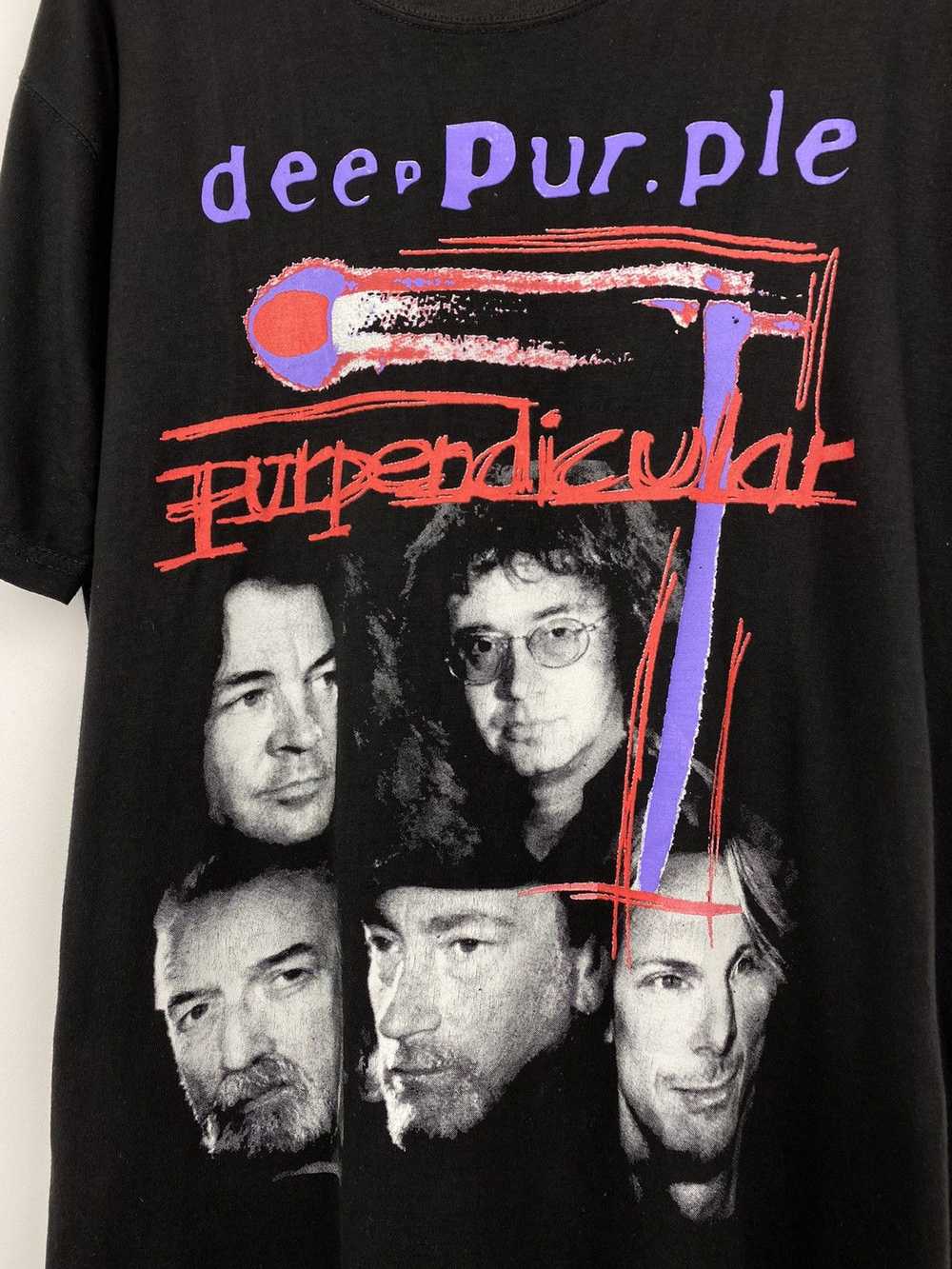 Band Tees × Rock T Shirt × Vintage Deep Purple Pe… - image 3