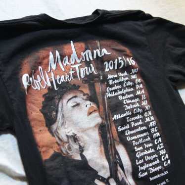 Madonna REBEL HEART TOUR 2016 Tシャツ Madonna Rebel Heart Tour T-shirt Large | eBay