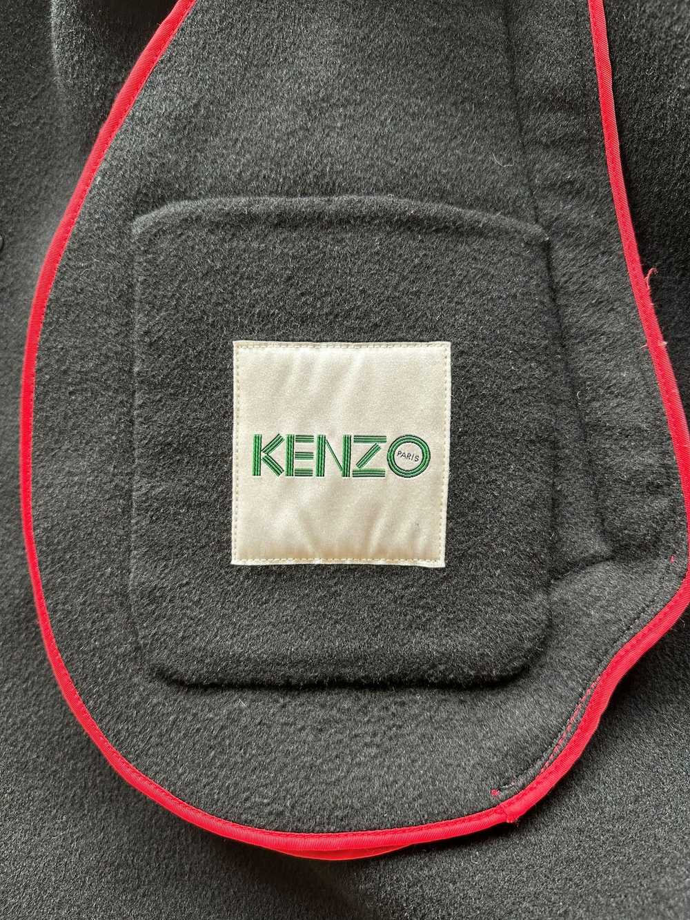 Kenzo Kenzo Wool Cashmere Overcoat - image 4