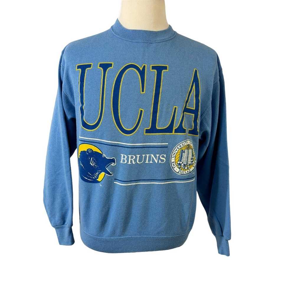 Hanes UCLA Bruins Sweatshirt Blue Los Angeles Cal… - image 1
