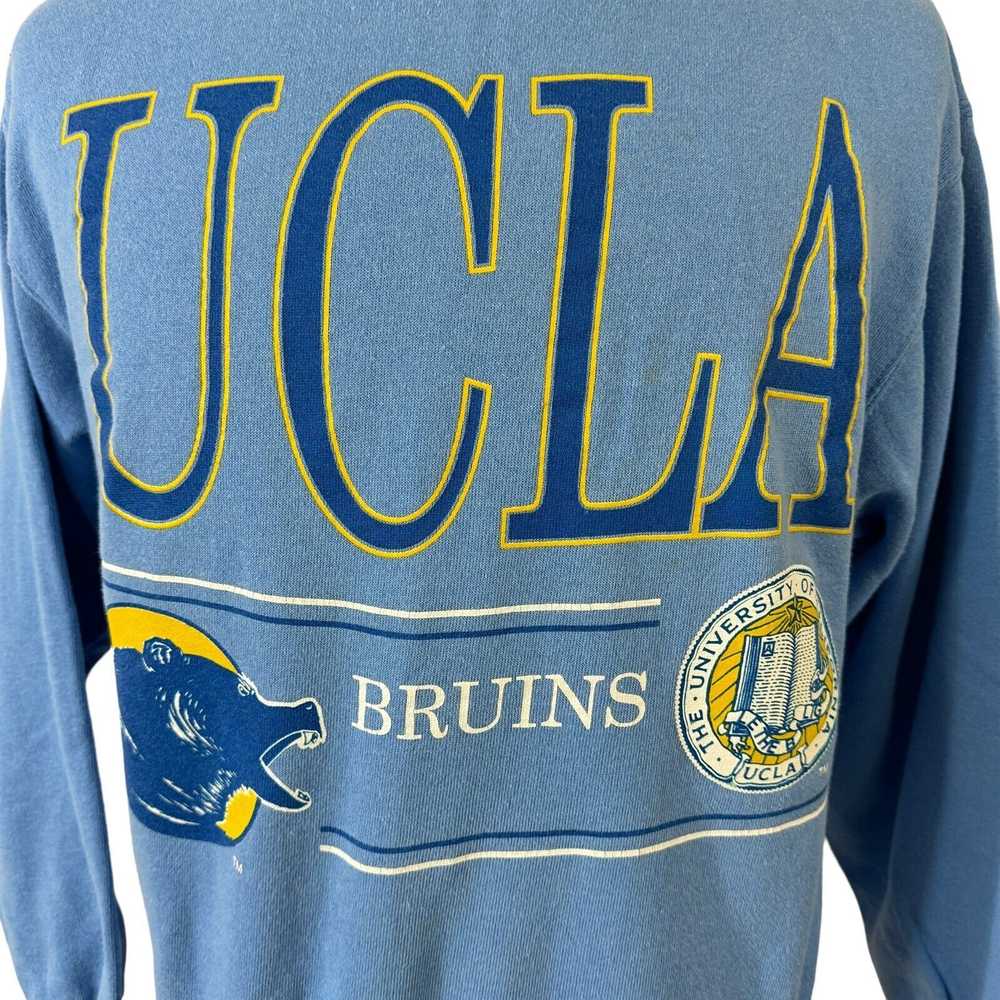 Hanes UCLA Bruins Sweatshirt Blue Los Angeles Cal… - image 2