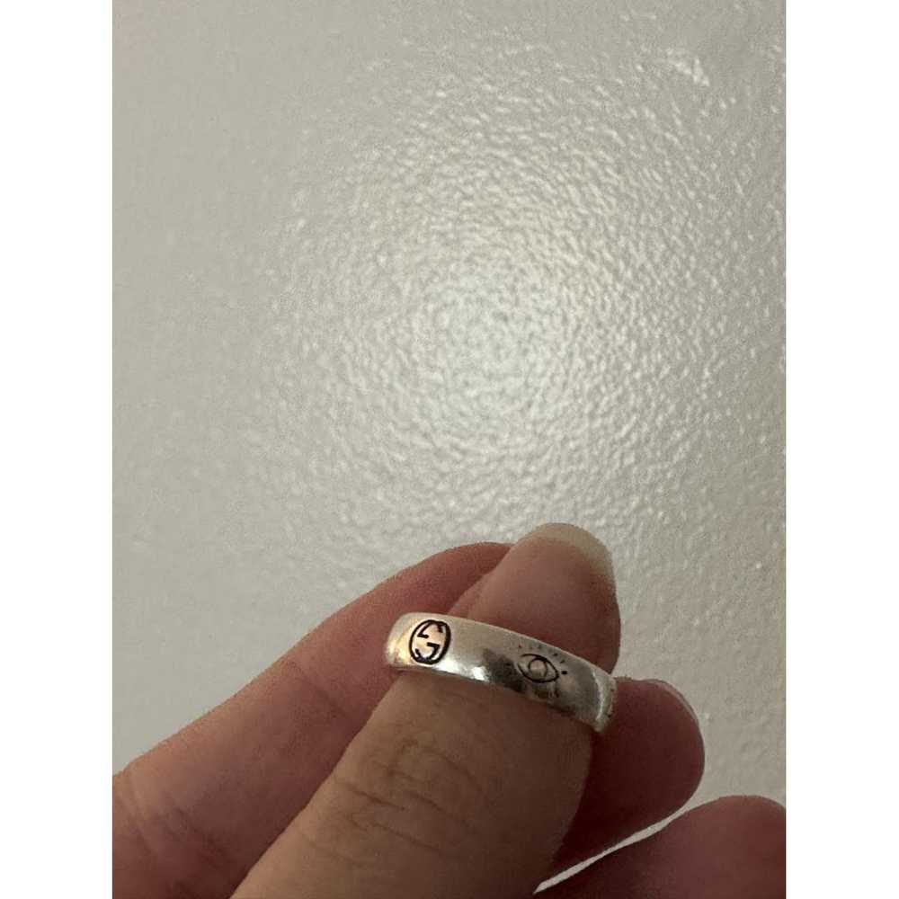 Gucci Silver ring - image 3