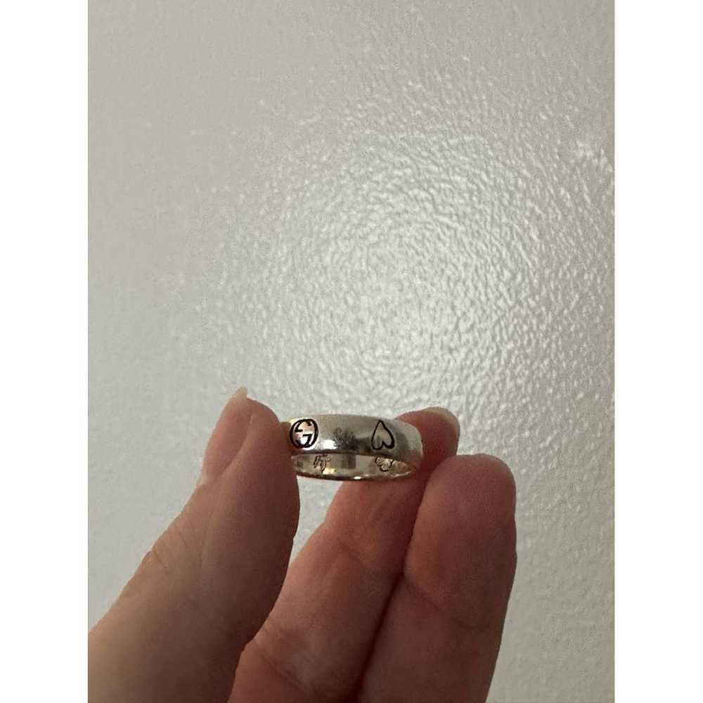 Gucci Silver ring - image 4