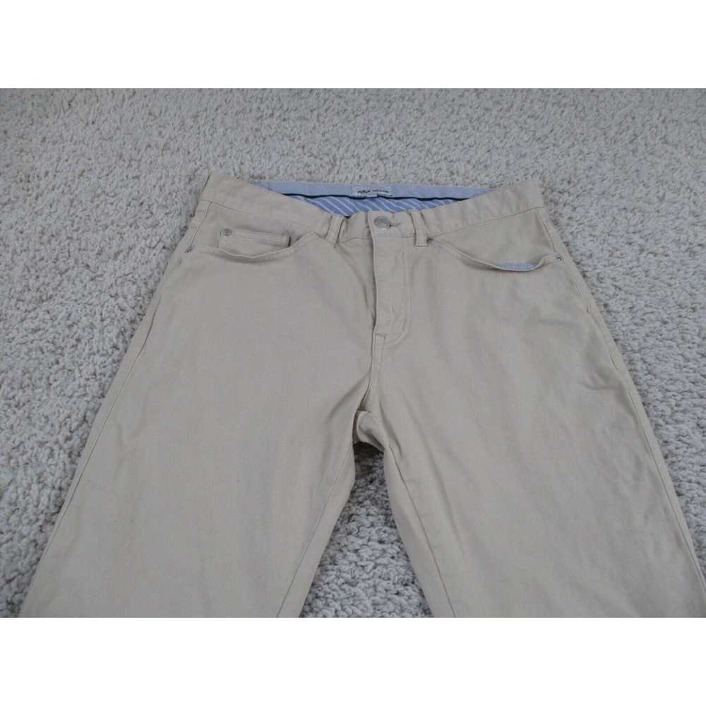 Peter Millar Peter Millar Pants Mens 32 Beige Zip… - image 2