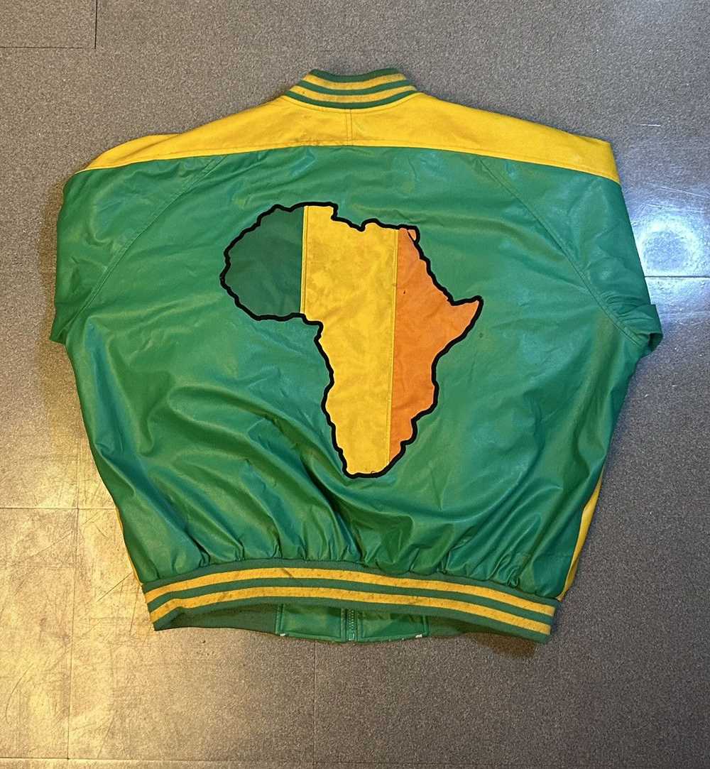 Vintage Africa leather jacket - image 2