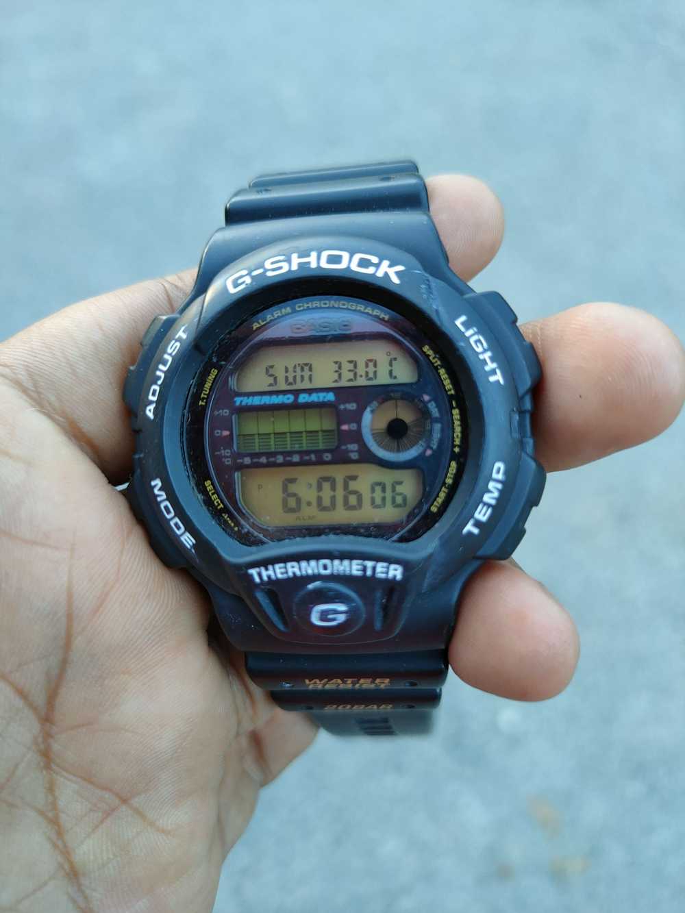 Casio × Vintage × Watch DL Gshock Dw 6100 vintage… - image 10
