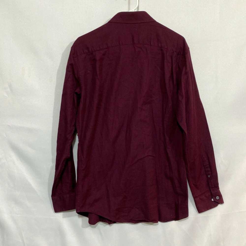 Apt. 9 Apt 9 Mens Maroon Regular Long Sleeve Cott… - image 2