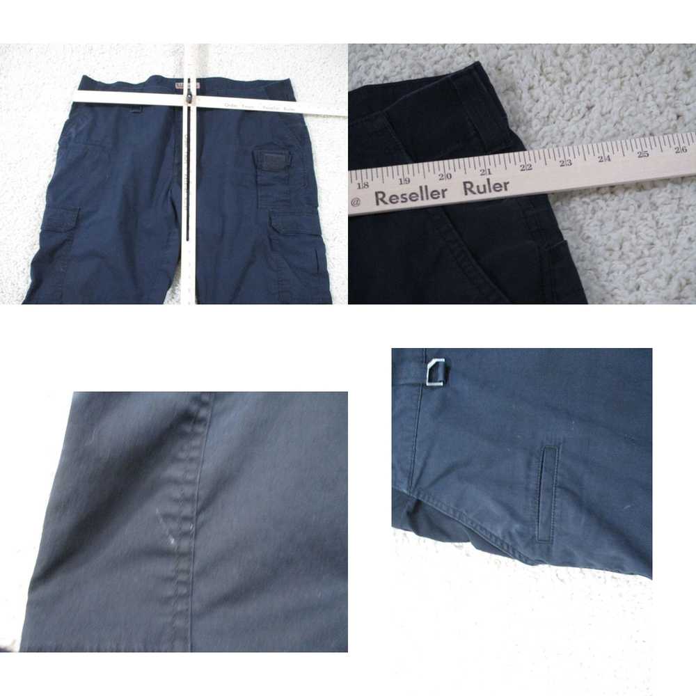Vintage 5.11 Tactical Pants Mens 46 Blue Cargo Mi… - image 4
