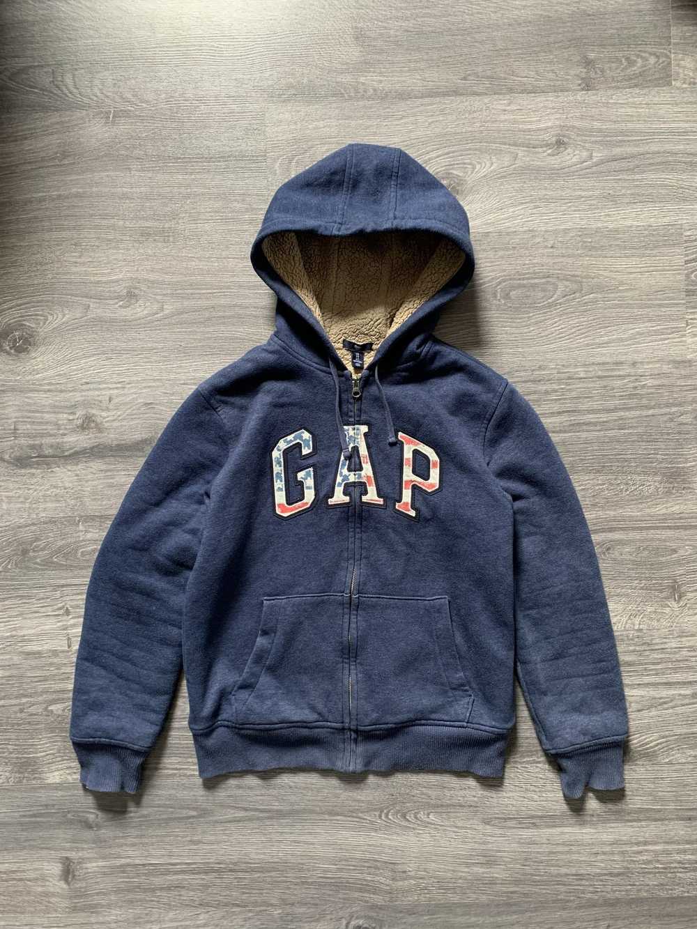 Gap × Streetwear × Vintage GAP VINTAGE ZIP UP SHE… - image 1