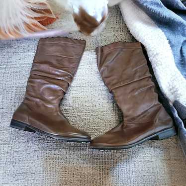 Aldo Aldo Womens Boots Sz 8.5 Brown Slouchy Leath… - image 1