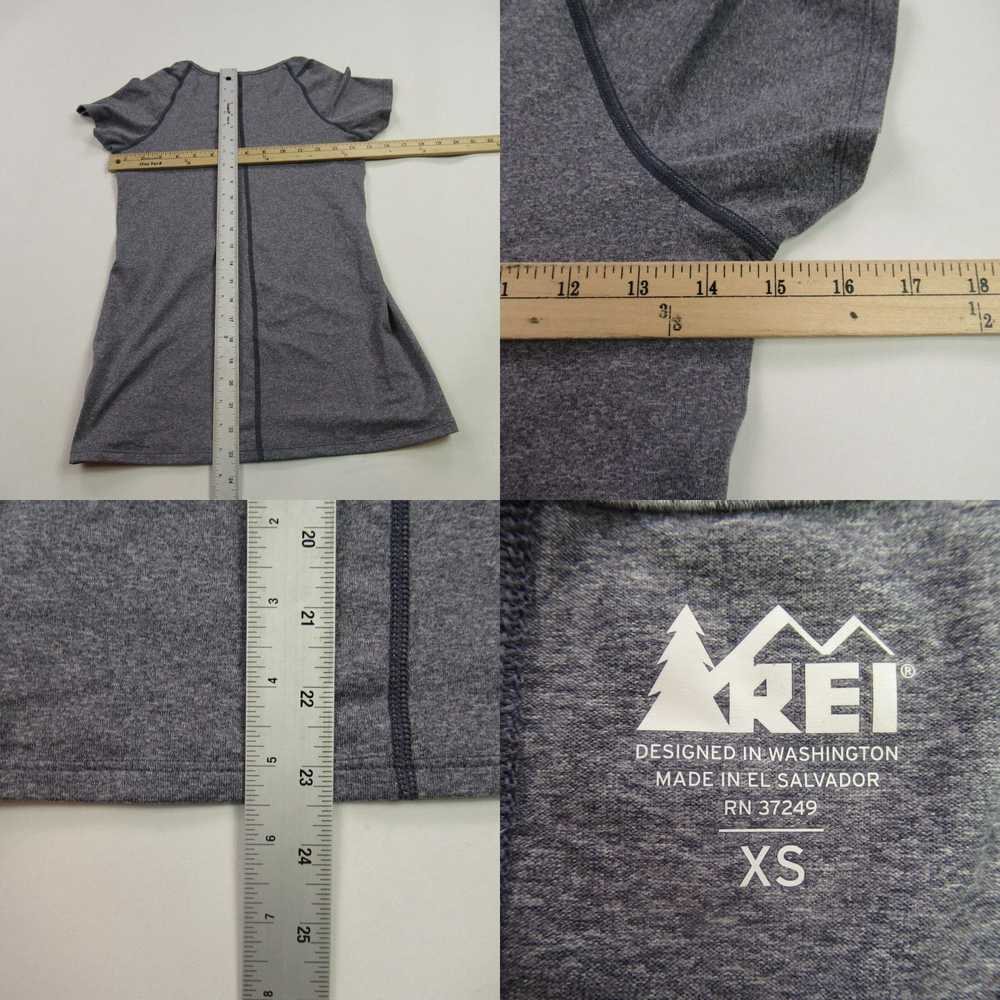 Vintage REI Shirt Womens XS Short Sleeve Crew Nec… - image 4