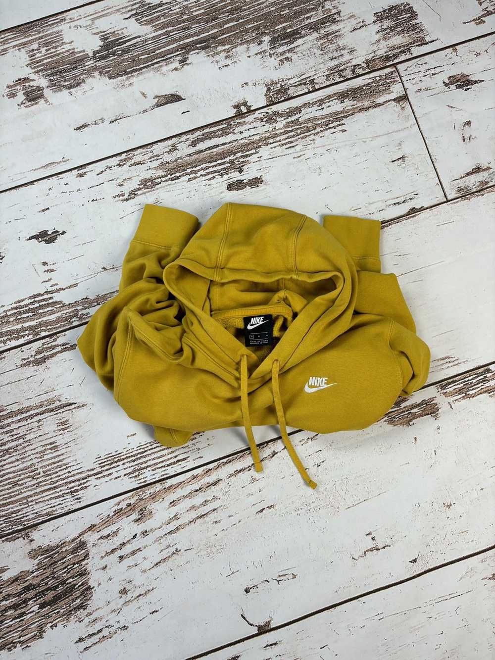Nike × Streetwear Nike Yellow Hoodie Sweatshirt - image 7