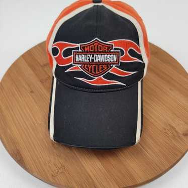 Harley davidson hat flames - Gem