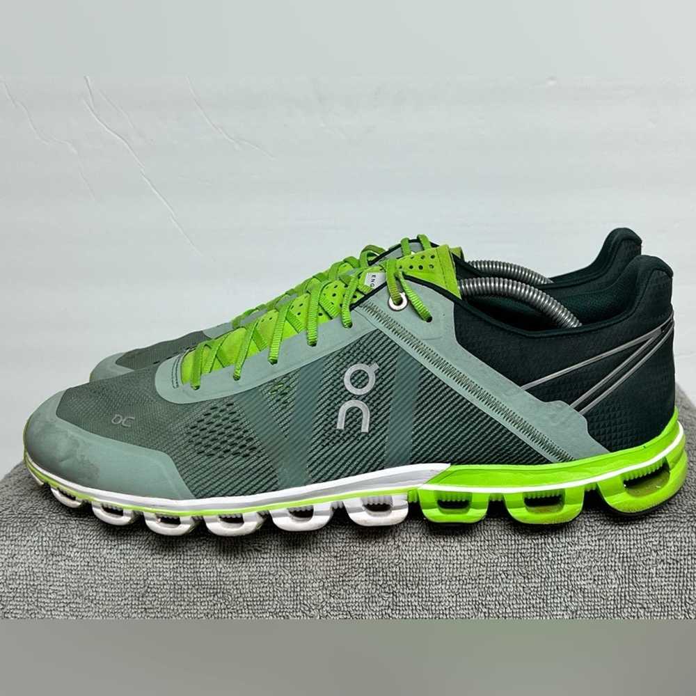 ON On Running Men's Cloudflow Running Shoes Moss/… - image 1