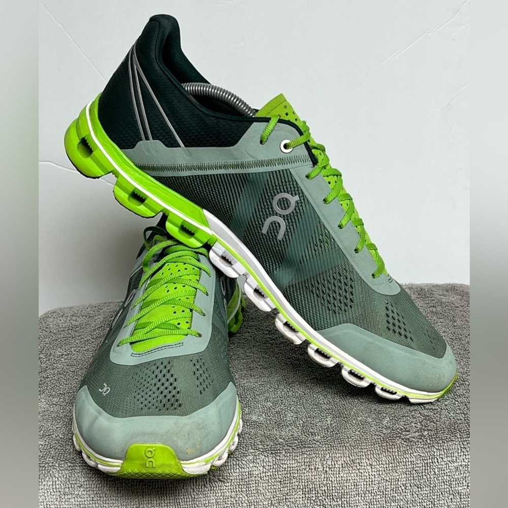 ON On Running Men's Cloudflow Running Shoes Moss/… - image 2