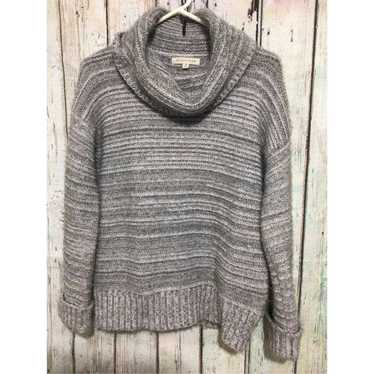 Other Olive + Oak Cowl Neck Sweater Gray Size Med… - image 1