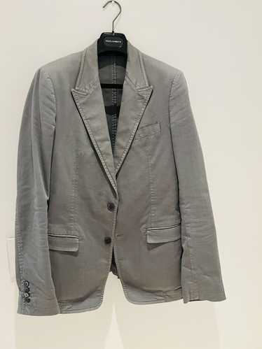Dolce & Gabbana Dolce & Gabbana cotton gray jacket - image 1