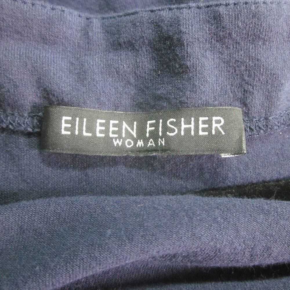 Eileen Fisher Eileen Fisher Plus 3X Dark Blue Pul… - image 3