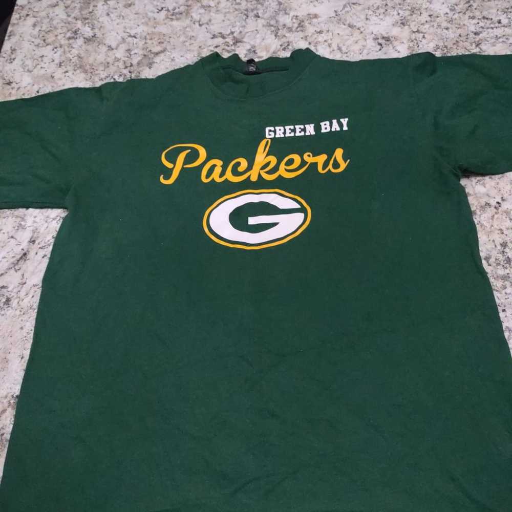 Vintage Greenbay Packers T-shirt Size XL - image 1