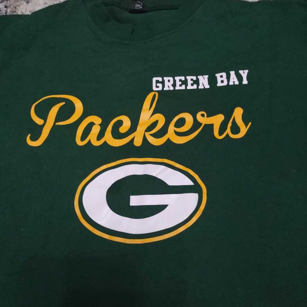 Vintage Greenbay Packers T-shirt Size XL - image 2
