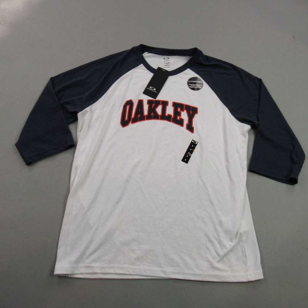 Oakley Oakley Shirt Mens Small 3/4 Sleeve Crew Ne… - image 1