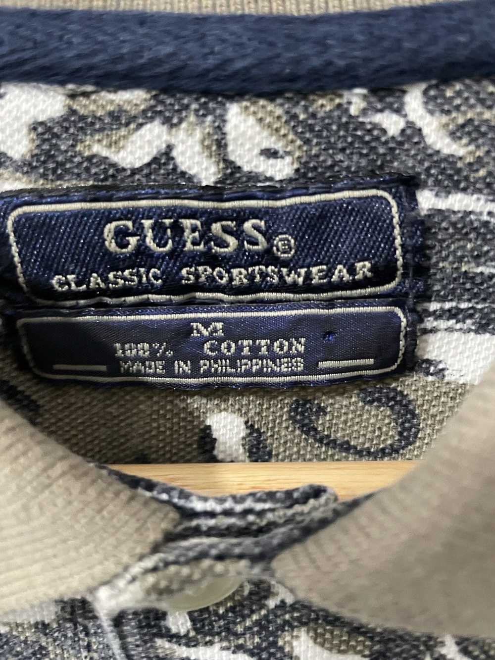 Guess Vintage Guess Classic Sportswear Print Polo… - image 5