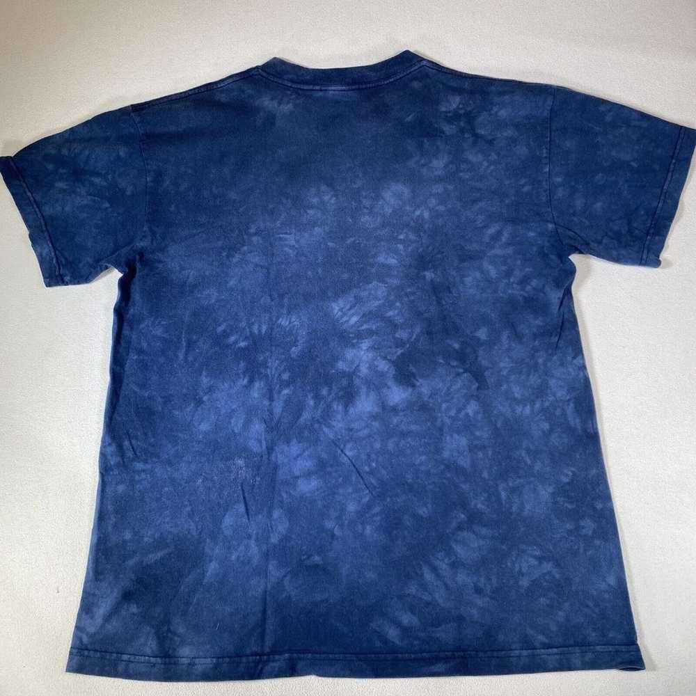 The Mountain Mens Shirt Sz L Blue Tie Dye Y2K Nat… - image 3