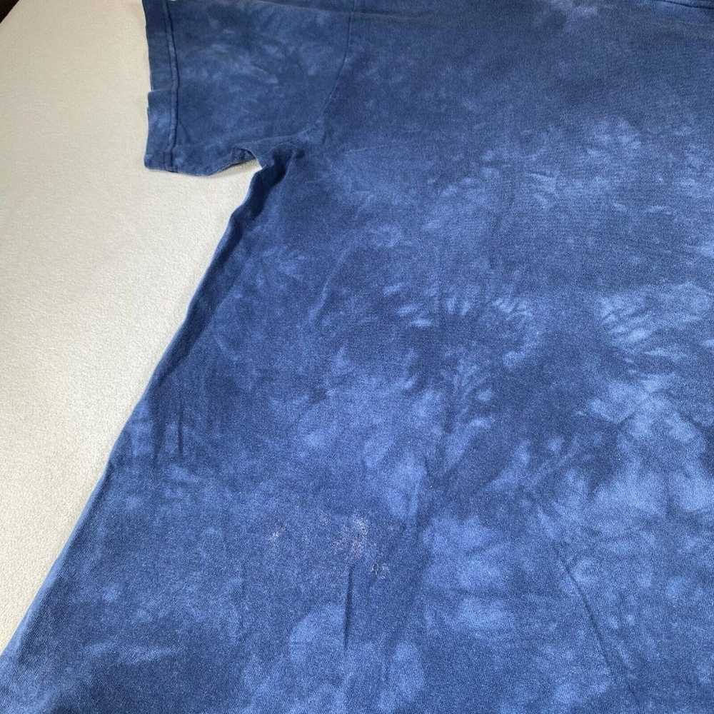 The Mountain Mens Shirt Sz L Blue Tie Dye Y2K Nat… - image 5