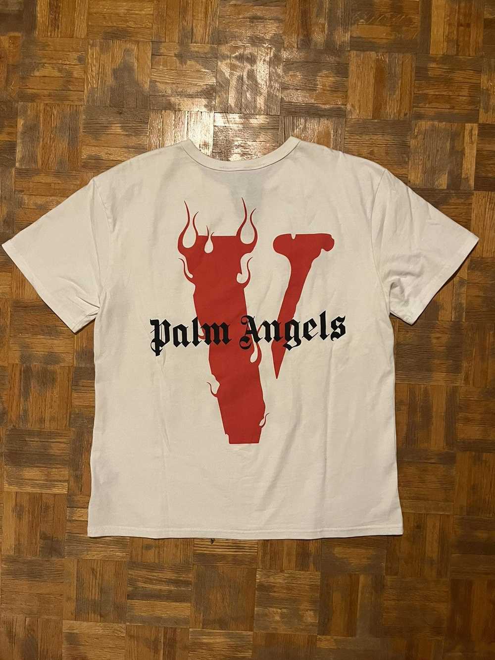 Palm Angels × Vlone Vlone x Palm Angels T-Shirt - image 4