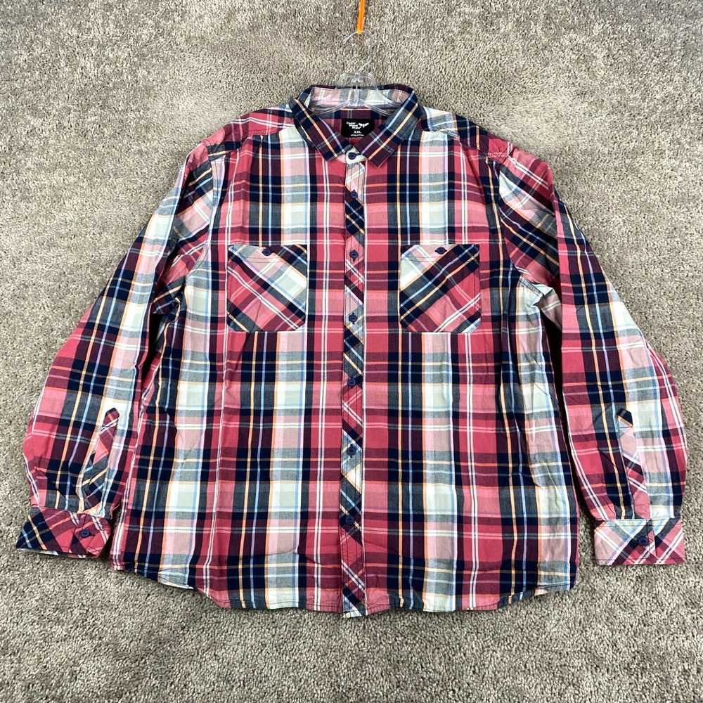 Vintage Cedar Wood State Button-Up Shirt Men's XX… - image 1