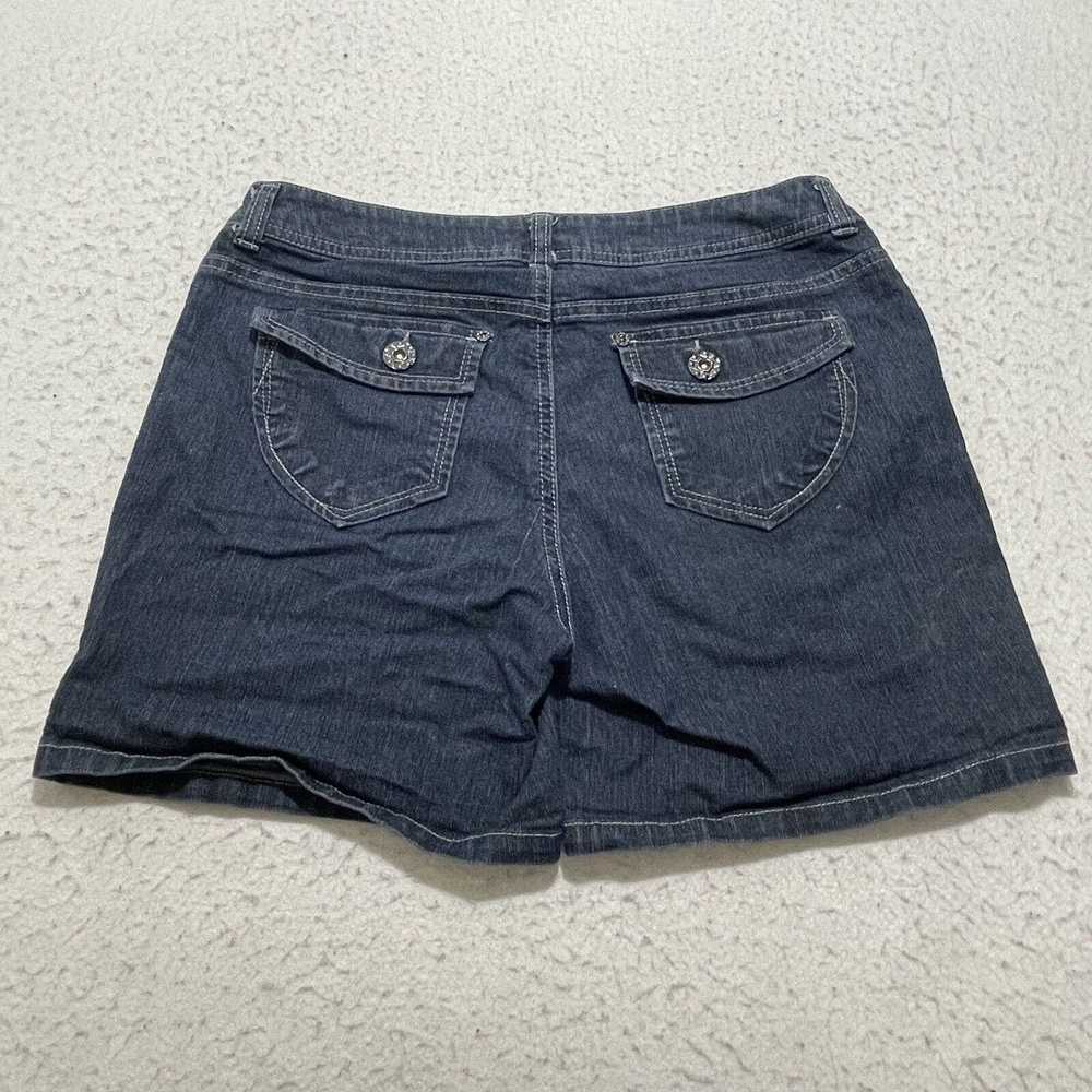 Other Baccini Women's Size 8 Denim Shorts 6" Inse… - image 12