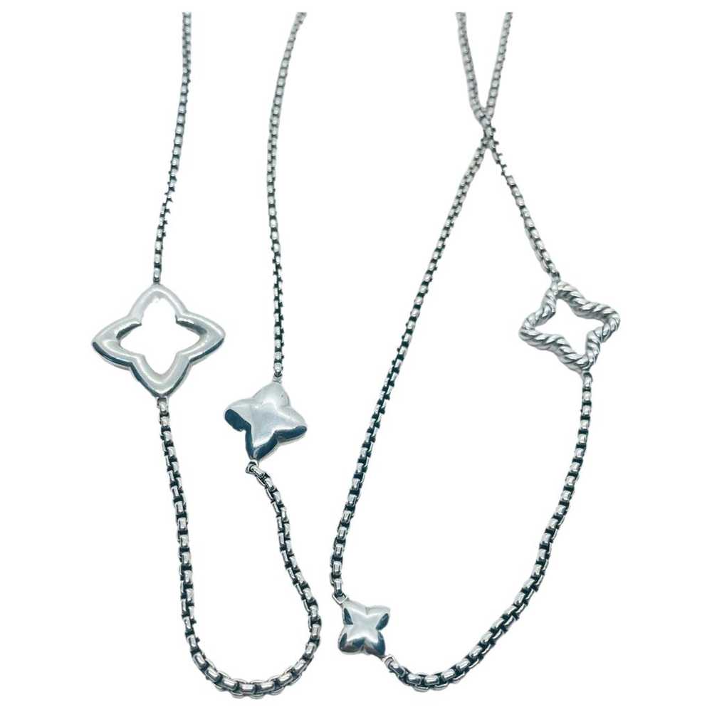 David Yurman Silver necklace - image 1