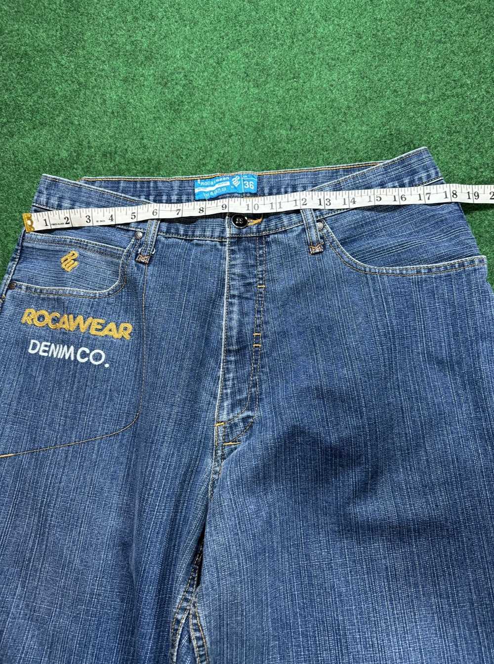 Rocawear Vintage Y2K Rocawear Denim Baggy Men’s 3… - image 5