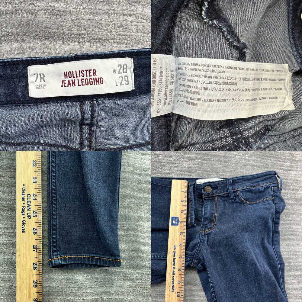 Vintage Hollister Jeans Size 7R W28 L29 Womens Je… - image 4