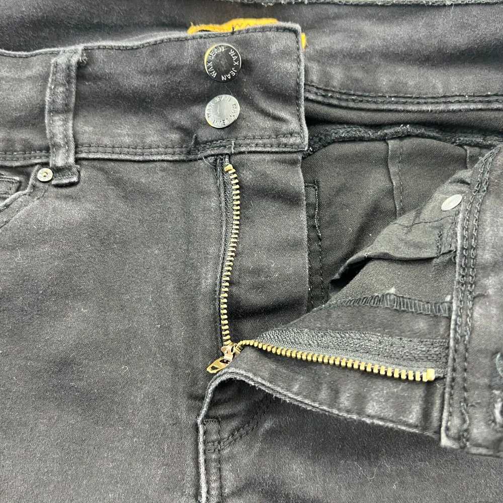 Vintage Wax Jean Shorts Size L Womens Bermuda But… - image 2