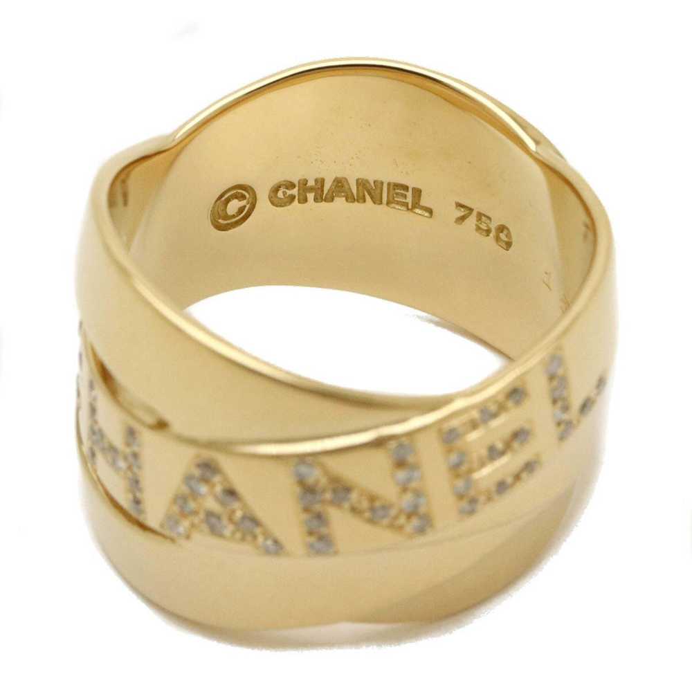Chanel Finished CHANEL Bourdeaux Ring, K18YG Yell… - image 4