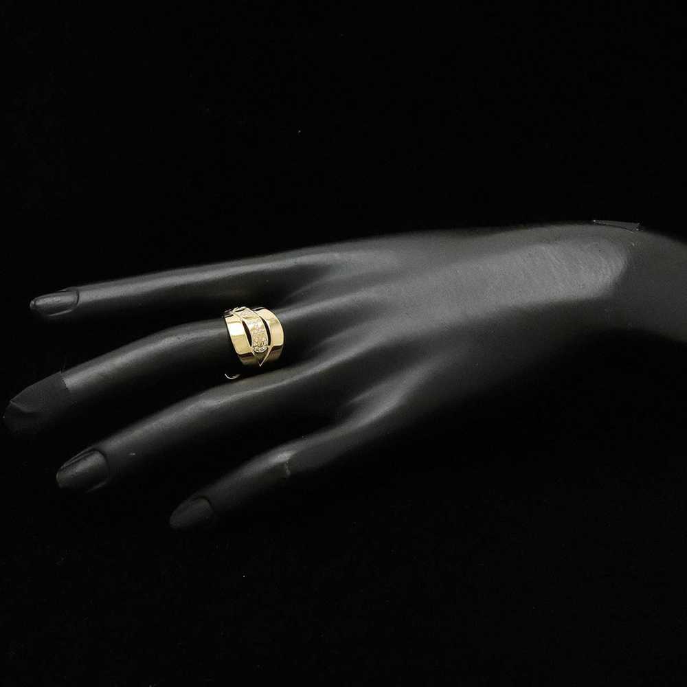 Chanel Finished CHANEL Bourdeaux Ring, K18YG Yell… - image 6