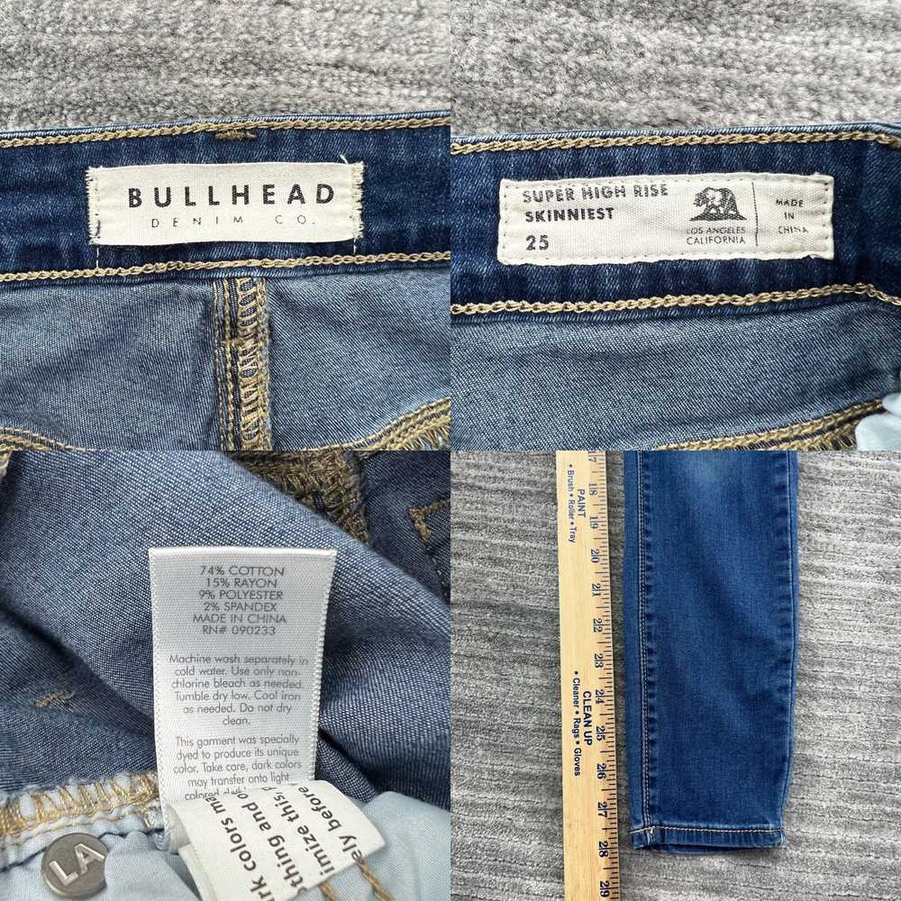 HIGH Bullhead Jeans Size 25 Womens Super High Ris… - image 4