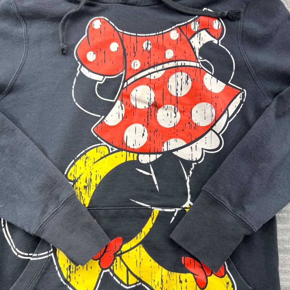 Disney Minnie Mouse Hoodie Size S Womens Disney L… - image 2