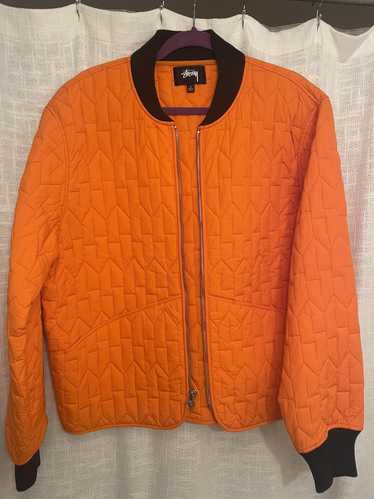 Stussy Stussy Quilted Jacket - Orange