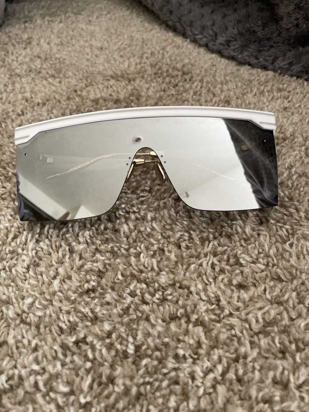 Dior Unisex White Christian Dior sunglasses ($385… - image 5