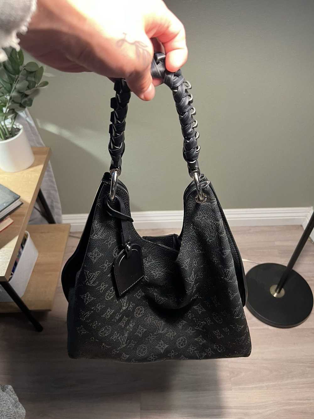 Louis Vuitton Louis Vuitton Black Monogram Mahina… - image 1