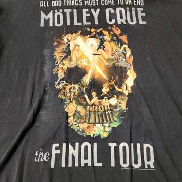 Motley Crue tour shirt