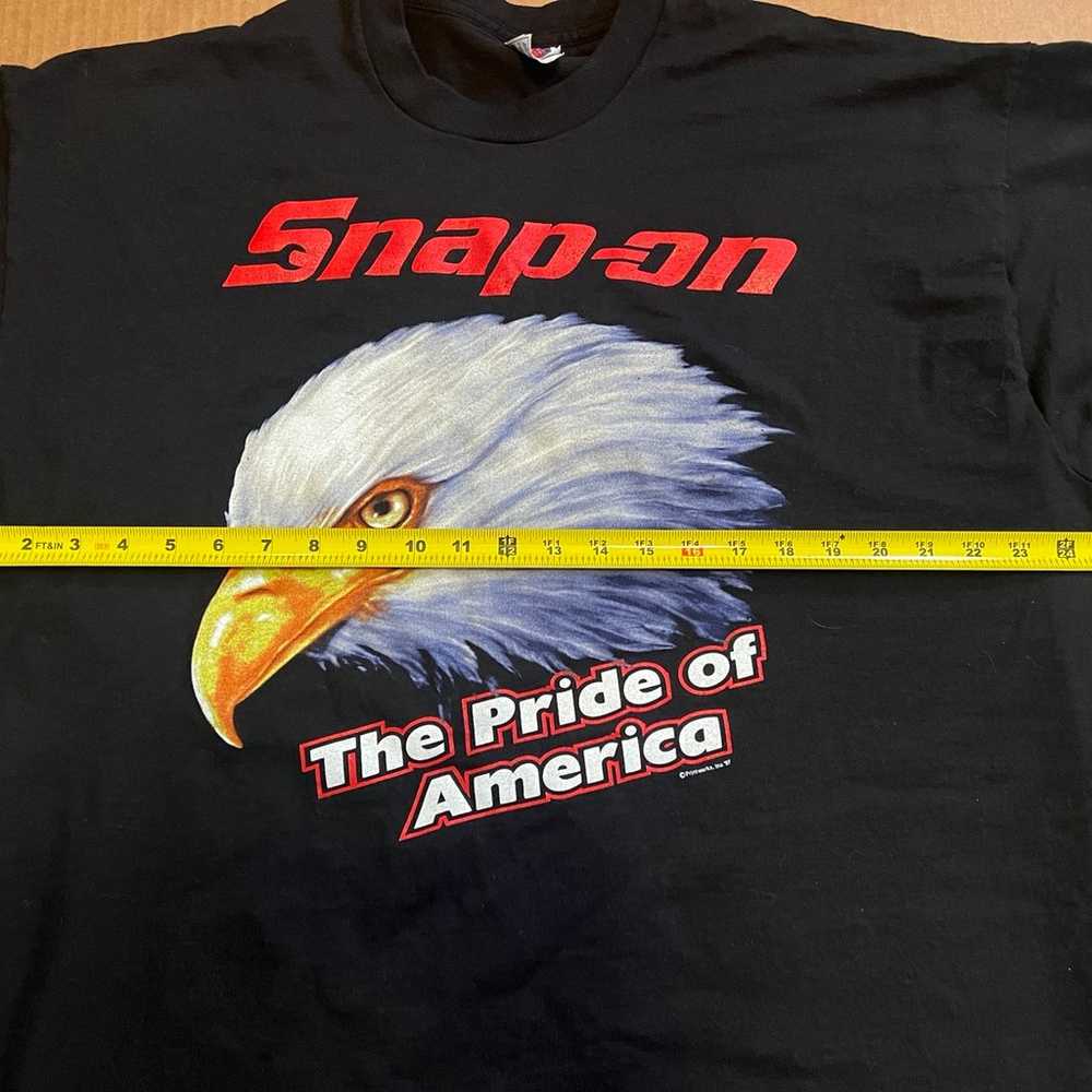 Vintage Snap-On Tool The Pride Of America Shirt E… - image 4
