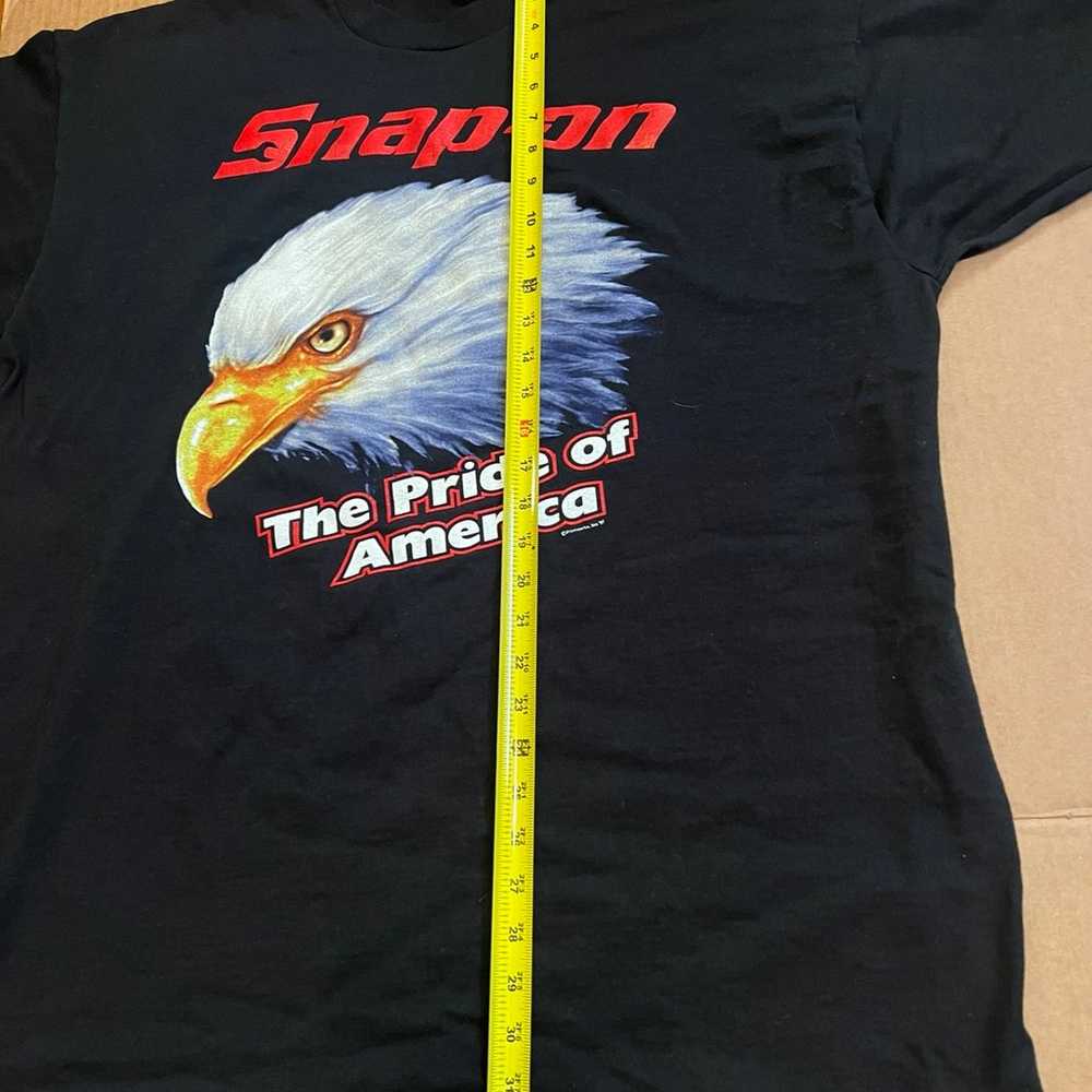 Vintage Snap-On Tool The Pride Of America Shirt E… - image 5