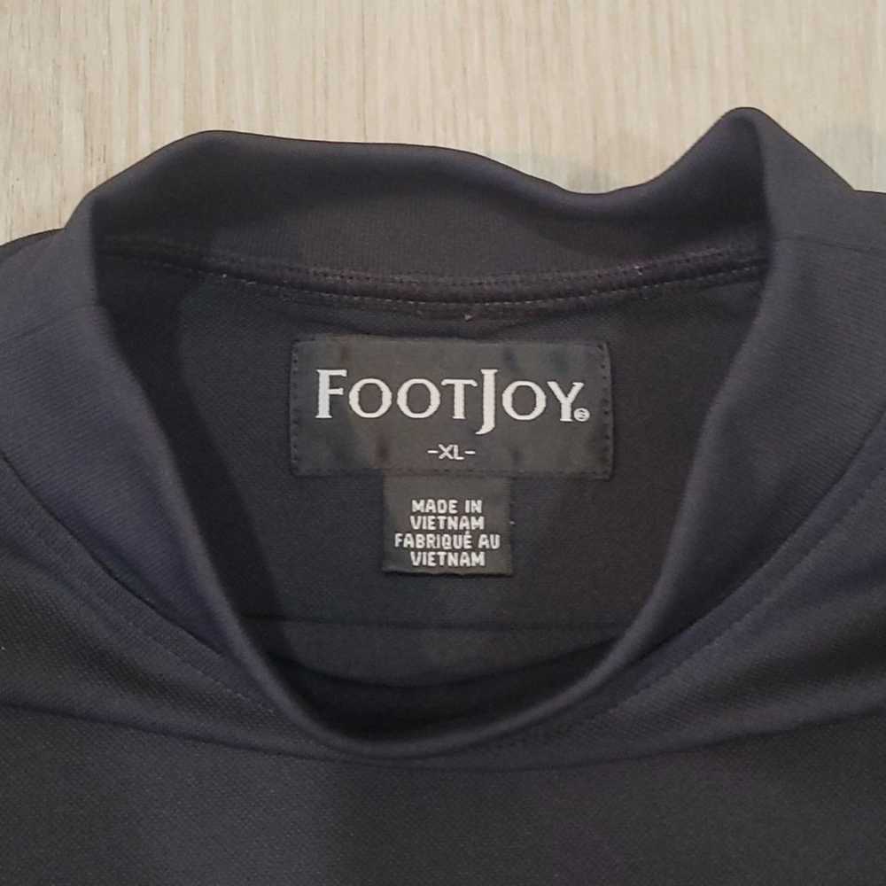 Footjoy Men's XL Black Athletic Tee Shirt - image 2