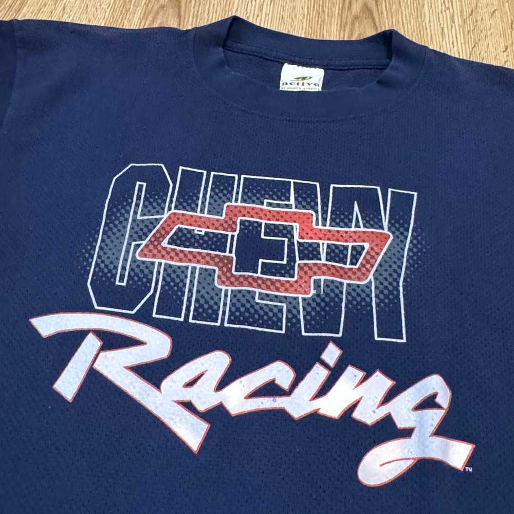 Vintage NASCAR Chevy Racing Jersey Shirt - image 2