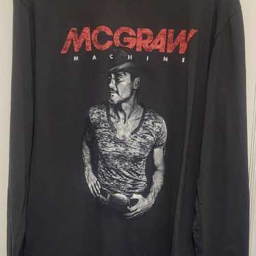 XL Tim McGraw Machine Long Sleeve T-Shirt Hits 20… - image 1